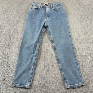 Gap Jeans Womens 10 Blue Classic High Rise Tapered Leg Light Wash Denim Vintage